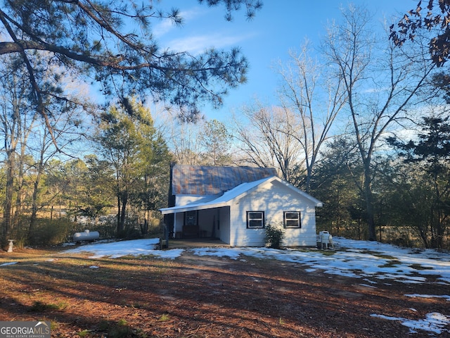 view of front of house