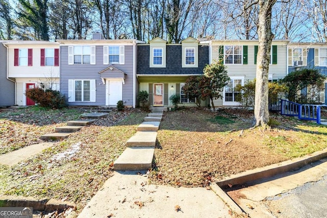 view of townhome / multi-family property