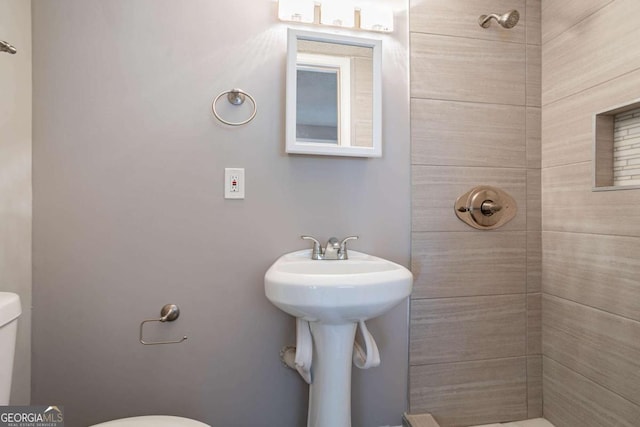 bathroom with toilet