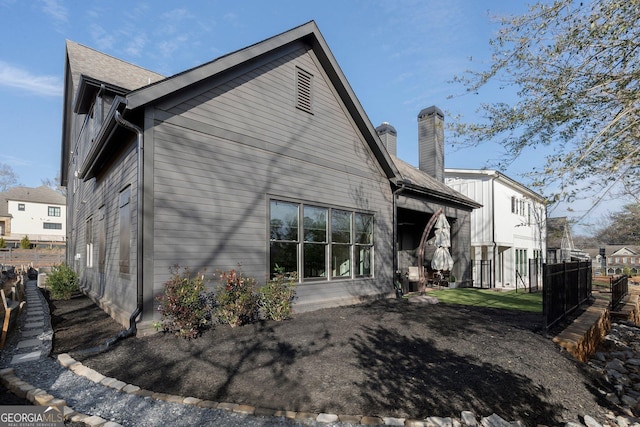 view of rear view of house