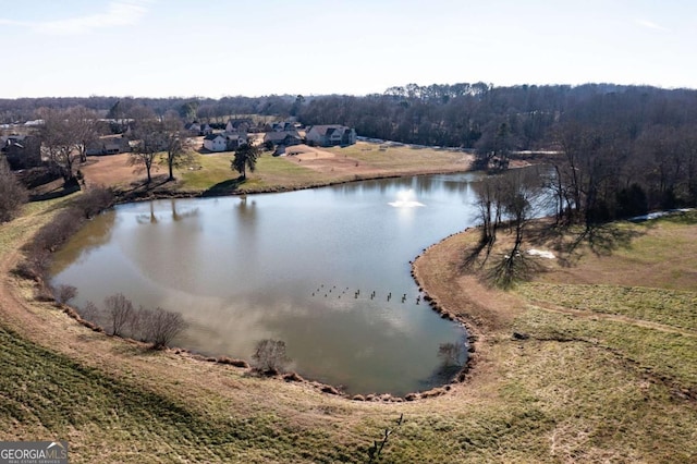 property view of water