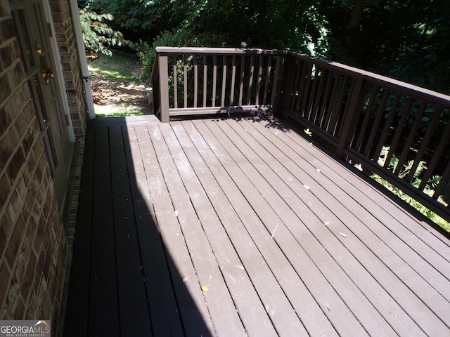 view of deck