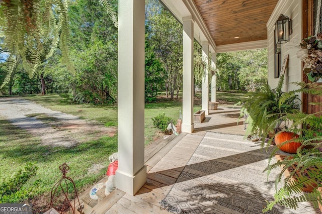 view of patio