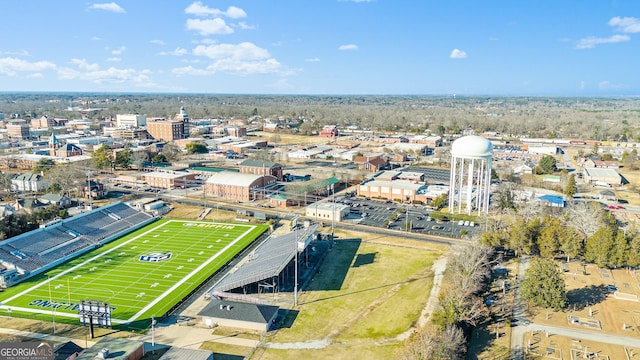 aerial view