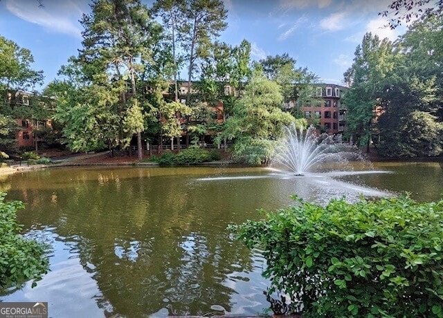 view of water feature