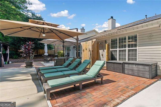 view of patio / terrace with outdoor lounge area