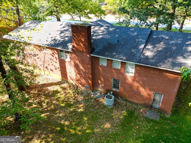 exterior space with central AC unit