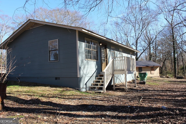 view of property exterior