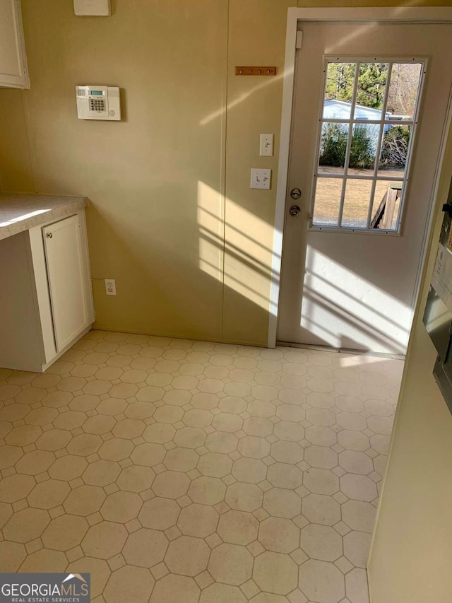 view of laundry room