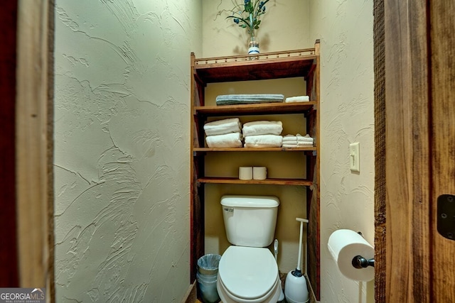 bathroom with toilet