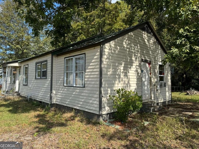 view of side of home