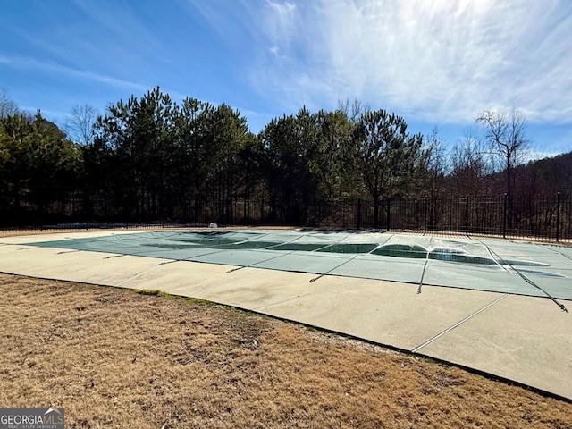 view of pool