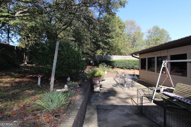 view of patio