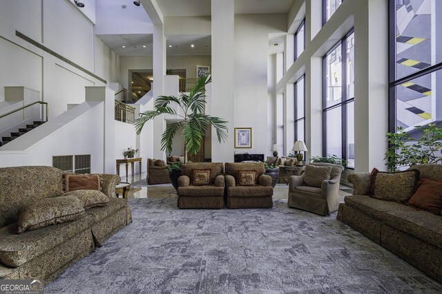 view of patio / terrace with an outdoor hangout area