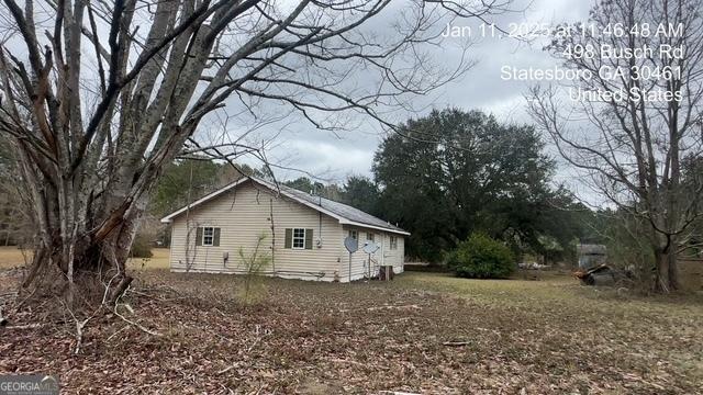 view of side of property