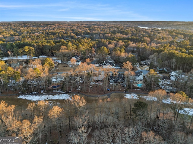 aerial view