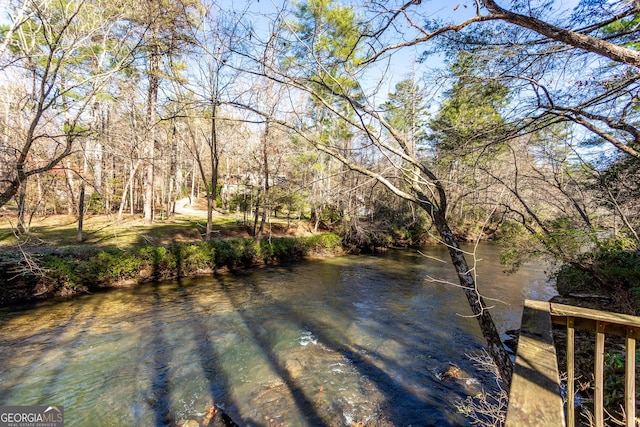 property view of water