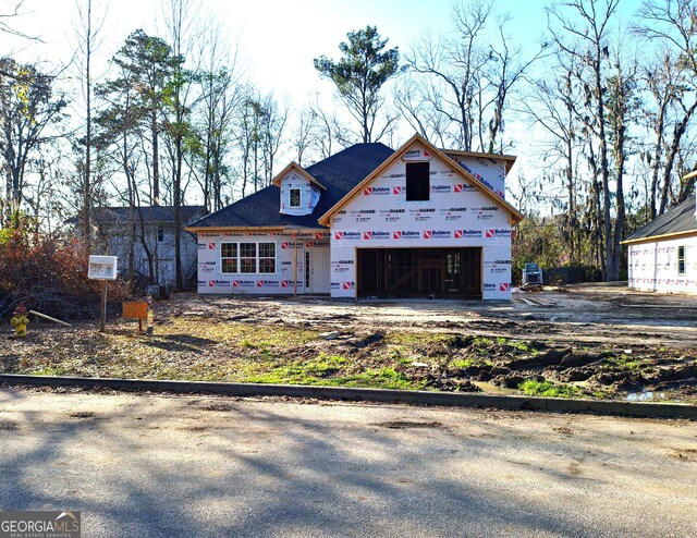 view of property under construction