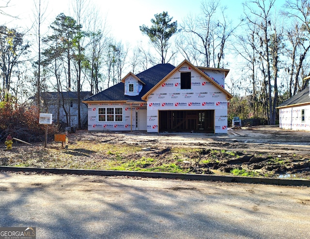 view of property in mid-construction