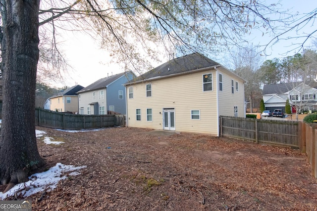 view of rear view of house