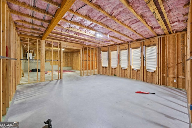 miscellaneous room featuring concrete floors