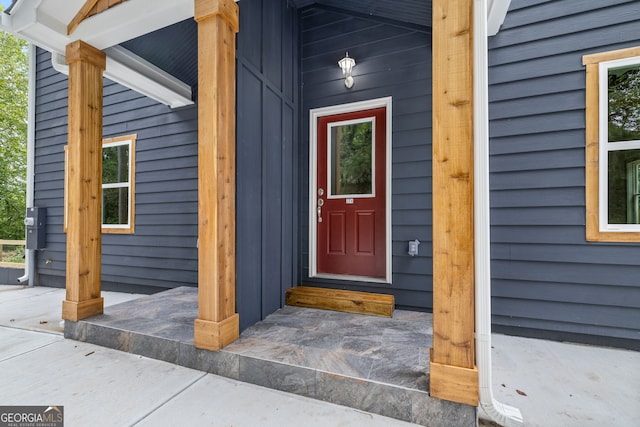 view of entrance to property