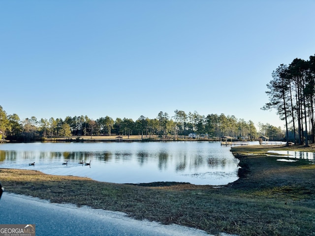 property view of water