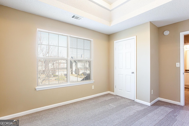 unfurnished bedroom with carpet floors