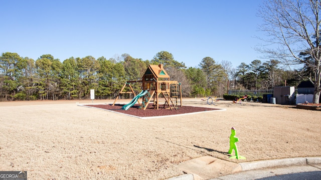 view of playground