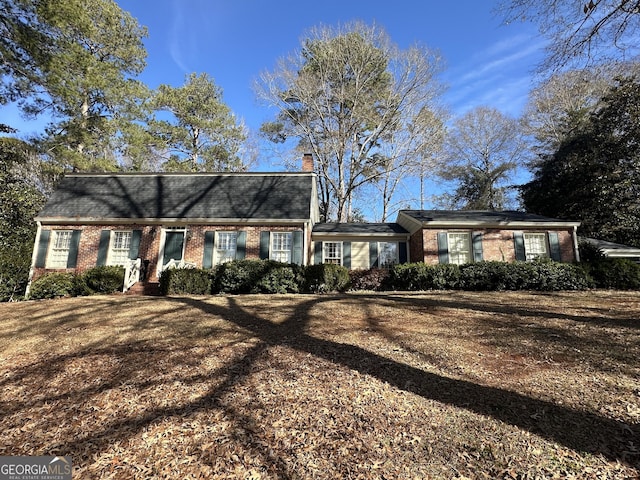 view of ranch-style house