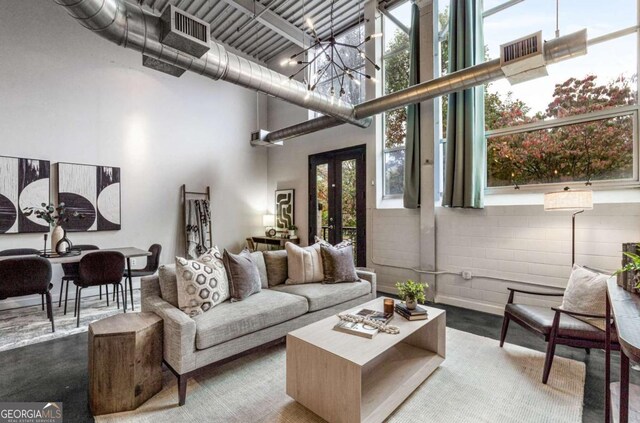 bedroom with high vaulted ceiling, ceiling fan, and hardwood / wood-style floors