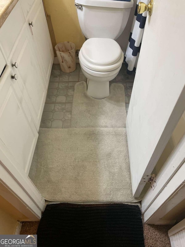 bathroom with toilet