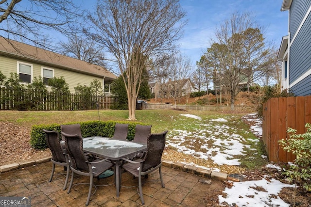 view of patio / terrace