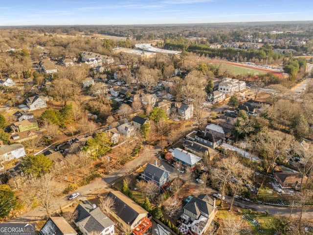 bird's eye view