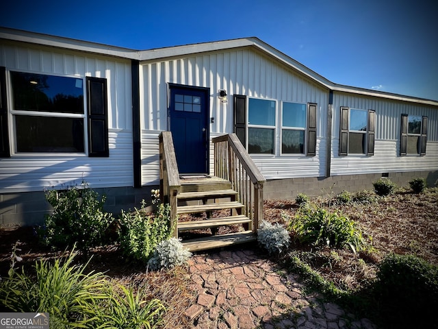 view of manufactured / mobile home