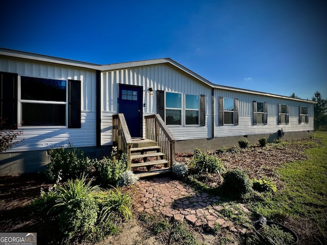 view of manufactured / mobile home