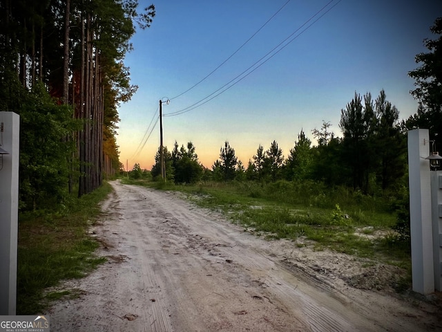 view of street