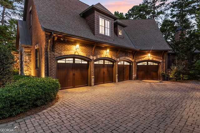 4874 Kettle River Pt, Suwanee, GA 30024 - garage featuring decorative driveway