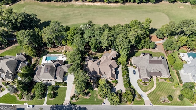 4874 Kettle River Pt, Suwanee, GA 30024 - drone / aerial view featuring golf course view