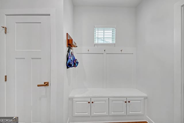 view of mudroom