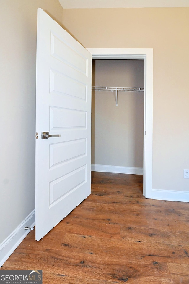 view of closet