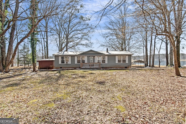 view of ranch-style home