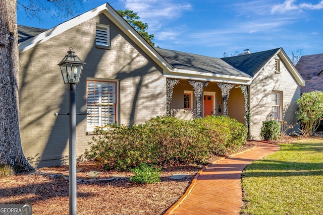 view of front of house