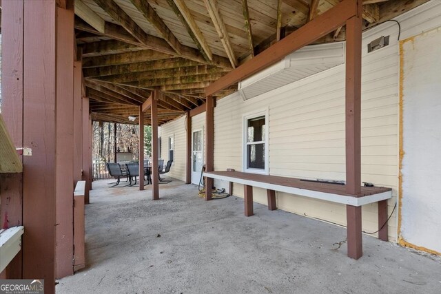 view of patio