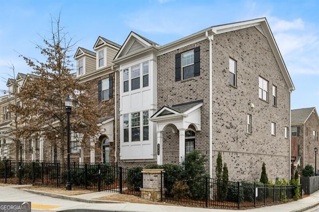 view of townhome / multi-family property