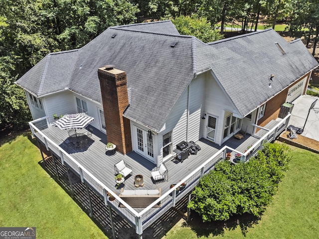 bird's eye view
