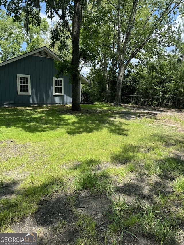 view of yard