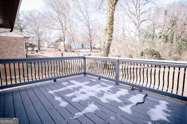 view of deck