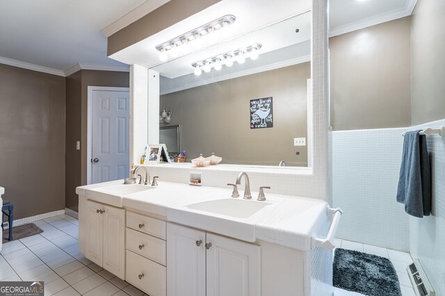 bathroom with tile walls and an enclosed shower