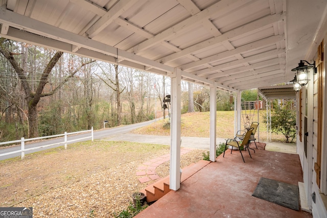 view of patio / terrace